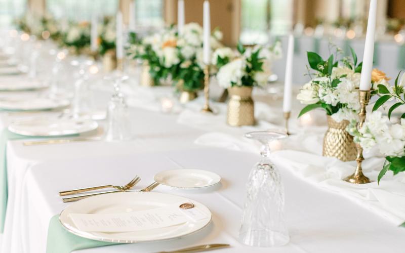 long table centerpieces