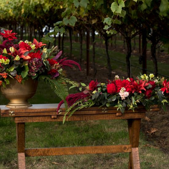 Large Arrangement & Low and Wide Arrangement