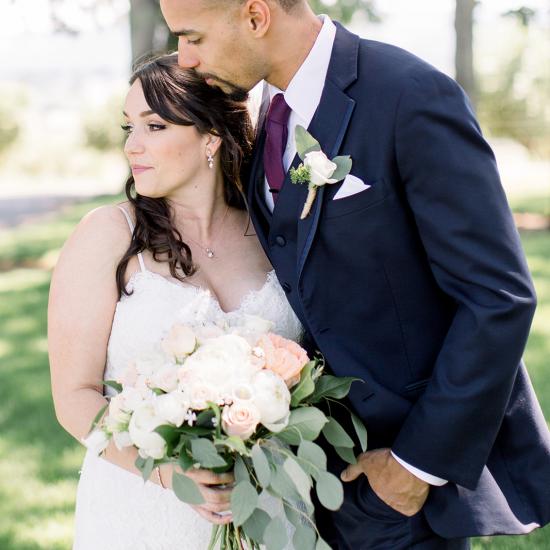 Hand tie bouquet