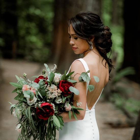 Cascade Bridal Bouquet