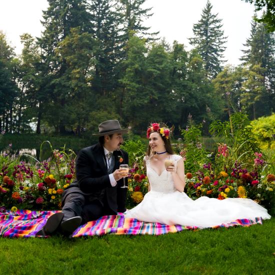 Ceremony Backdrop for Portraits