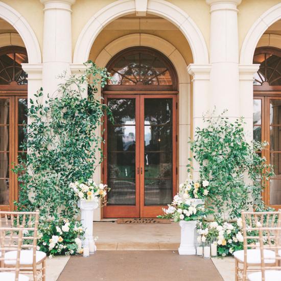 Ceremony decor