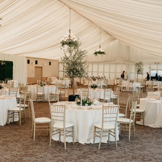 reception tent